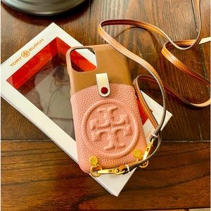 TORY BURCH NEW iPhone 11 Pro Hardshell case/crossbody/card sleeve